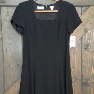 Vintage little black dress sz 10 Liz Claiborne 90's